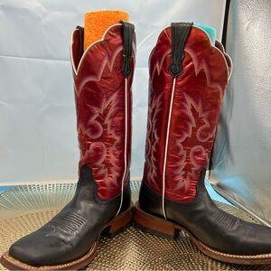 Ariat metallic red women 7 rodeo boots